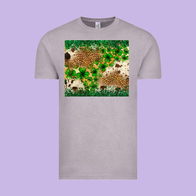 St. Patrick's Day Shamrock Tumbler St. Patricks Vintage Tee Designed By Neo Western