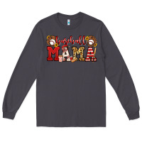 Smoke baseball mama Long Sleeve Tee - Jasminsmagicworld