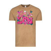 Lpn Cancer  Nurse With Vintage Tee | Teevron