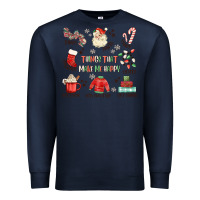 Navy thing that make me happy Premium Sweatshirt - MaliasSmallBusiness