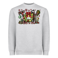 Heather Grey Joy Heavyweight Sweatshirt - CowhideDigitalArt