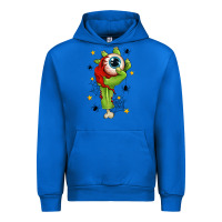 Cobalt Zombie Hand with Eyeball Urban Hoodie - texasbilliewilder