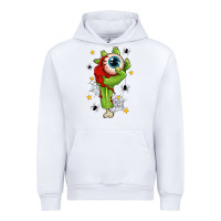 White Zombie Hand with Eyeball Urban Hoodie - texasbilliewilder