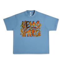 Pebble Blue hello fall Urban Heavy Tee - RacoonDesign