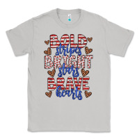 Moon Dust bold stripes bright stars brave hearts Classic Tee - JahusDesignShop