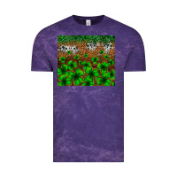 Cloud Purple St. Patrick's Day leopard cowhide tumbler Vintage Tee - Neo Western