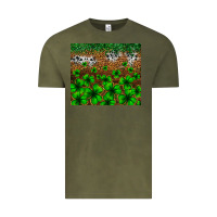 Vintage Olive St. Patrick's Day leopard cowhide tumbler Vintage Tee - Neo Western