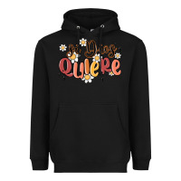 Black si dios quiere Heavyweight Hoodie - MaliasSmallBusiness