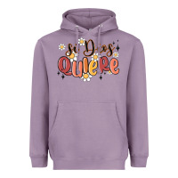 Lavender si dios quiere Heavyweight Hoodie - MaliasSmallBusiness
