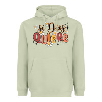 Matcha si dios quiere Heavyweight Hoodie - MaliasSmallBusiness