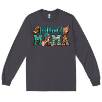 Smoke American football mama Long Sleeve Tee - Jasminsmagicworld