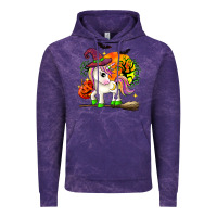 Cloud Purple halloween unicorn Vintage Hoodie - Zillion Design Studio