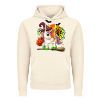 Vintage Artic halloween unicorn Vintage Hoodie - Zillion Design Studio