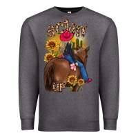 Charcoal Heather actin up malias Premium Sweatshirt - MaliasSmallBusiness