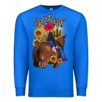 True Royal actin up malias Premium Sweatshirt - MaliasSmallBusiness