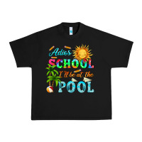 Black adios school i ll be at the pool Urban Heavy Tee - HRA Design Shop