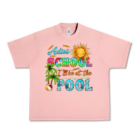 Salmon adios school i ll be at the pool Urban Heavy Tee - HRA Design Shop