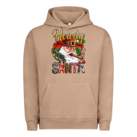 Pigment Burro Howdy Santa Urban Hoodie - NancyCooperArtShop