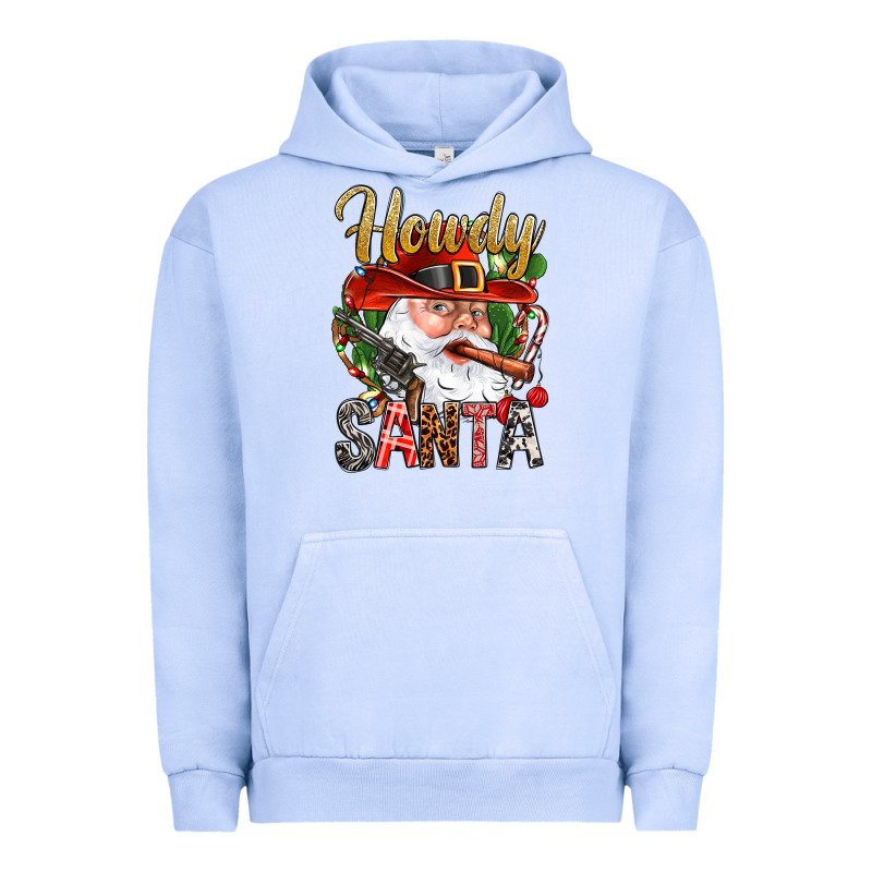 Howdy Santa Urban Hoodie by NancyCooperArtShop | Teevron