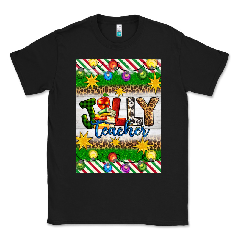 Christmas Jolly Teacher Classic Tee by Artiststas | Teevron