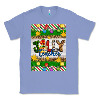 Colony Blue Christmas jolly teacher Classic Tee - Artiststas