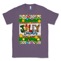 Lavender Christmas jolly teacher Classic Tee - Artiststas