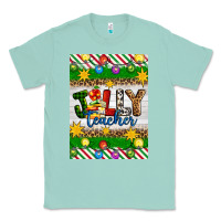 Seafoam Christmas jolly teacher Classic Tee - Artiststas
