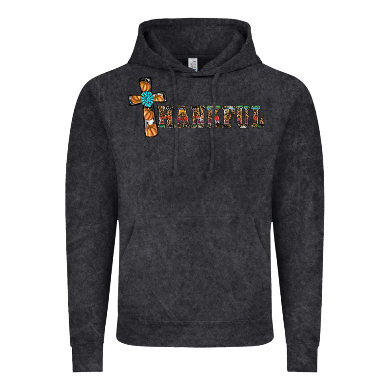 Thankful Pumpkin Cross Vintage Hoodie by RanaPortraitStore | Teevron