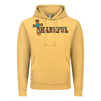 Vintage Mustard thankful pumpkin cross Vintage Hoodie - RanaPortraitStore