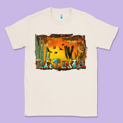 Western Latina Classic Tee Designed By Bundleandbundleshop