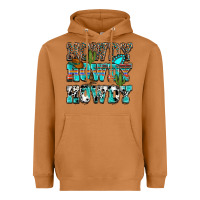 Meerkat western howdy howdy howdy Heavyweight Hoodie - NancyCooperArtShop