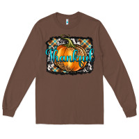Chestnut Thankful Pumpkin Long Sleeve Tee - Artiststas