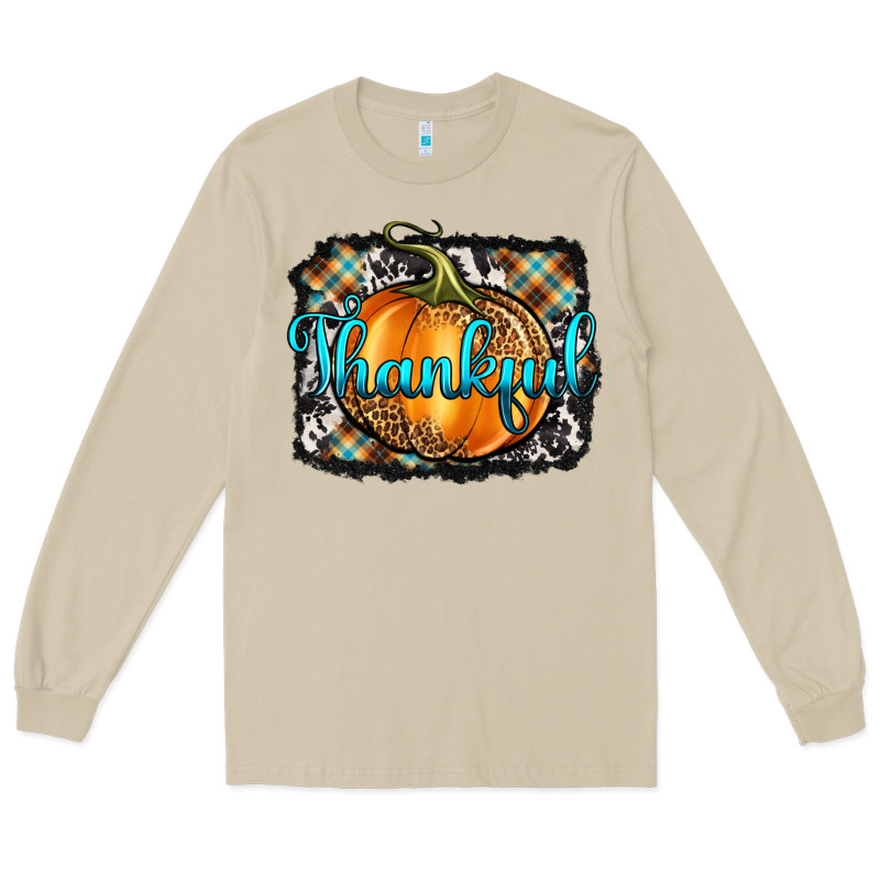 Thankful Pumpkin Long Sleeve Tee by Artiststas | Teevron