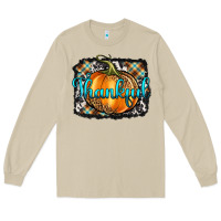 Mushroom Thankful Pumpkin Long Sleeve Tee - Artiststas