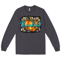 Smoke Thankful Pumpkin Long Sleeve Tee - Artiststas