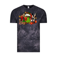 Cloud Black joy afro gnomes Vintage Tee - FaDigitalArtStudio