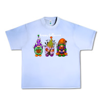 Grape Ice happy halloween gnomes white Urban Heavy Tee - RacoonDesign