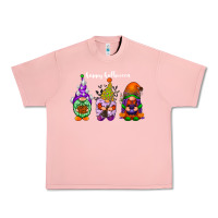 Salmon happy halloween gnomes white Urban Heavy Tee - RacoonDesign