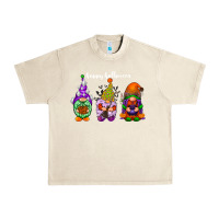 Sandshell happy halloween gnomes white Urban Heavy Tee - RacoonDesign