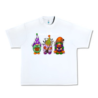 White happy halloween gnomes white Urban Heavy Tee - RacoonDesign