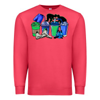 Cardinal wrestling coffee cups Premium Sweatshirt - NancyCooperArtShop