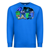 True Royal wrestling coffee cups Premium Sweatshirt - NancyCooperArtShop
