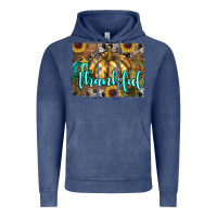 Vintage Denim thankful pumpkin Vintage Hoodie - RanaPortraitStore