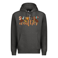 Charcoal Heather Sweather Weather Premium Hoodie - LillyAllenDesigns