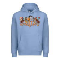 Colony Blue Sweather Weather Premium Hoodie - LillyAllenDesigns