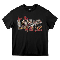 Black for the love of the game Heavy Core Tee - SublimationCraftShop