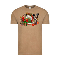 Vintage Coffee joy gnomes Vintage Tee - FaDigitalArtStudio