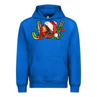 Cobalt Joy with woman Urban Hoodie - NancyCooperArtShop
