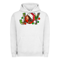 Pigment Lunar Rock Joy with woman Urban Hoodie - NancyCooperArtShop