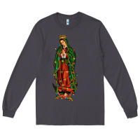 Smoke christmas our lady of guadalupe Long Sleeve Tee - JahusDesignShop